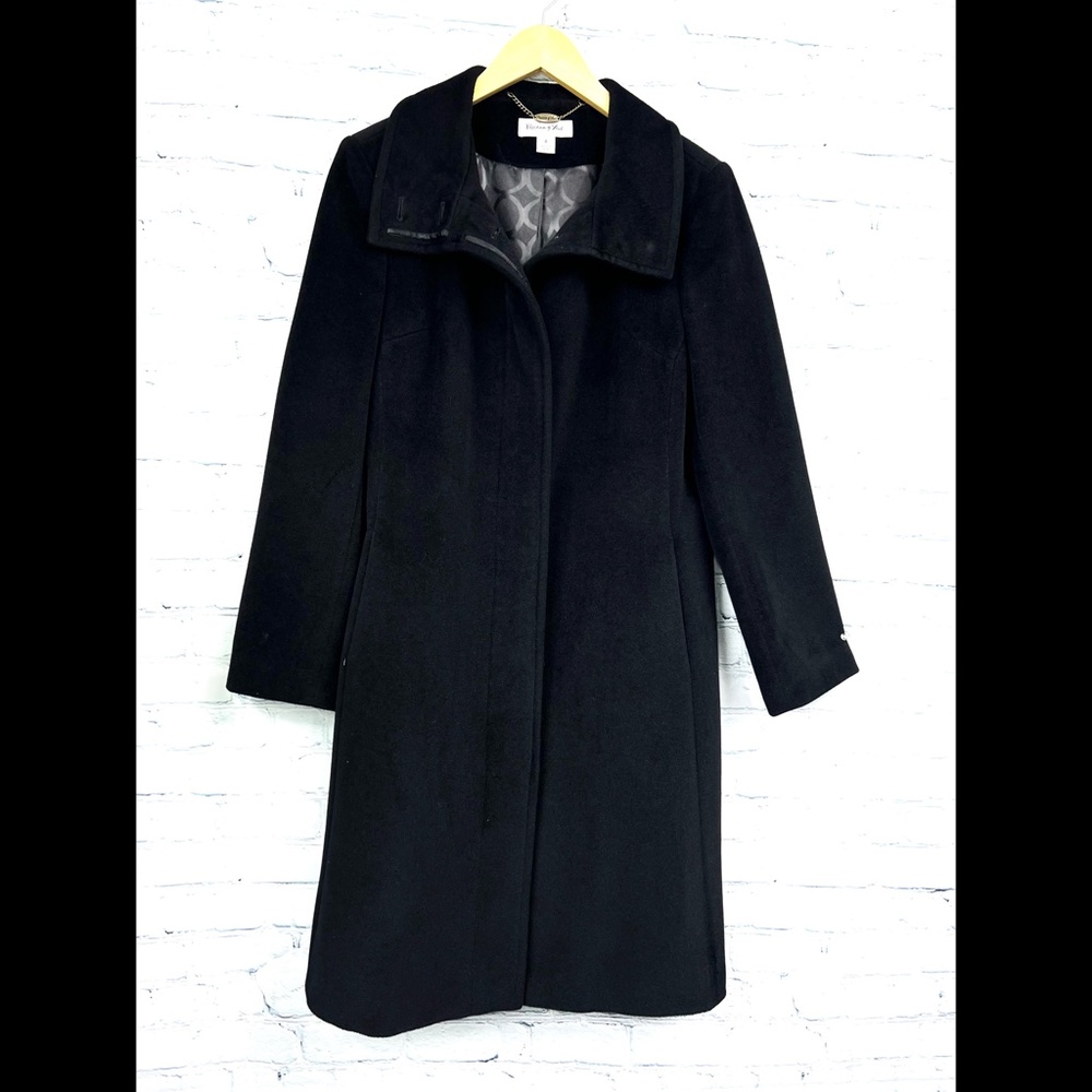 ↪️🎬(Relisted!) |•PRESTON & YORK•| Angora + Wool Full Length Coat - Picture 1 of 16